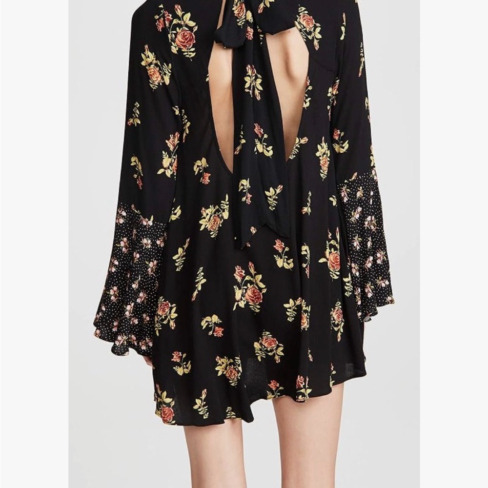 Free People Women’s Tate Tunic Mini Dress NWT Size Large - Picture 3 of 10